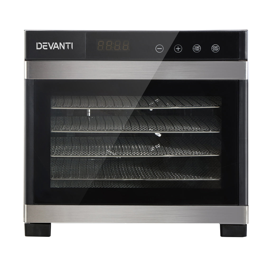 Premium-grade 304 stainless steel trays ideal for drying fruits, meats, and herbs.