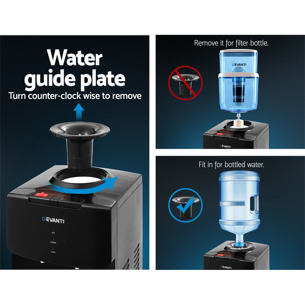Adjustable tray height and removable drip tray for easy cleaning.