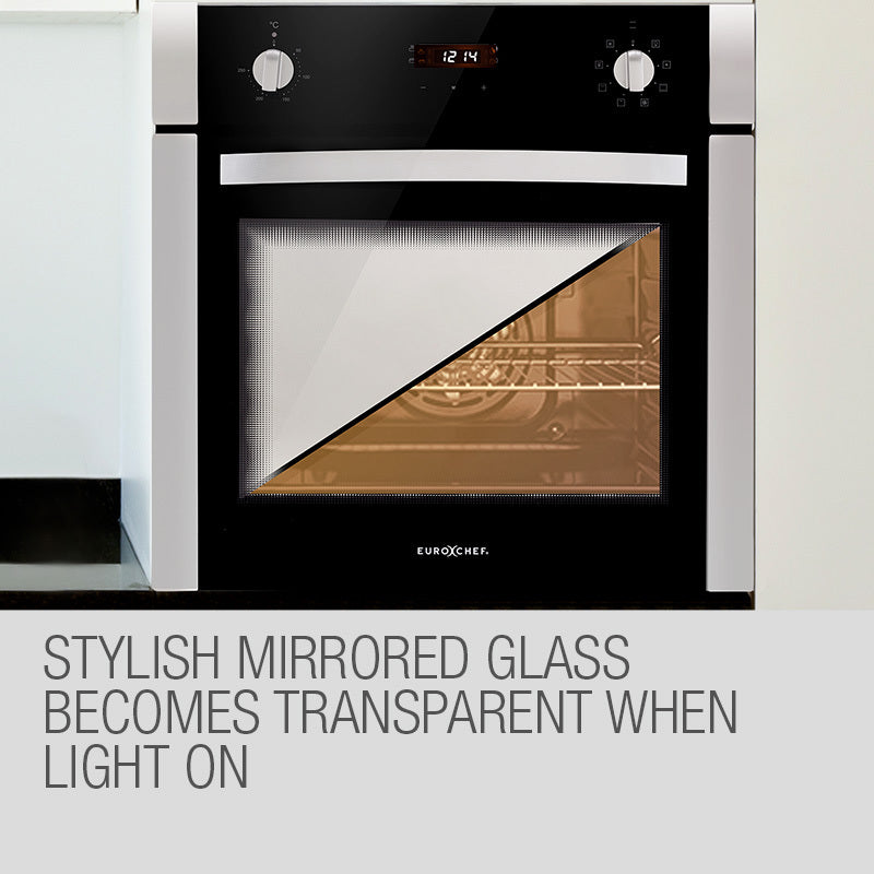 EuroChef oven insulated thermo-reflective glass door