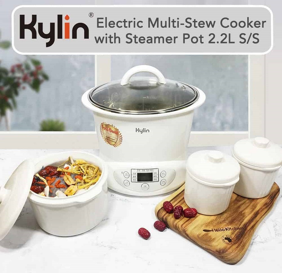 Kylin 2.2L Multi-Stew Electric Cooker