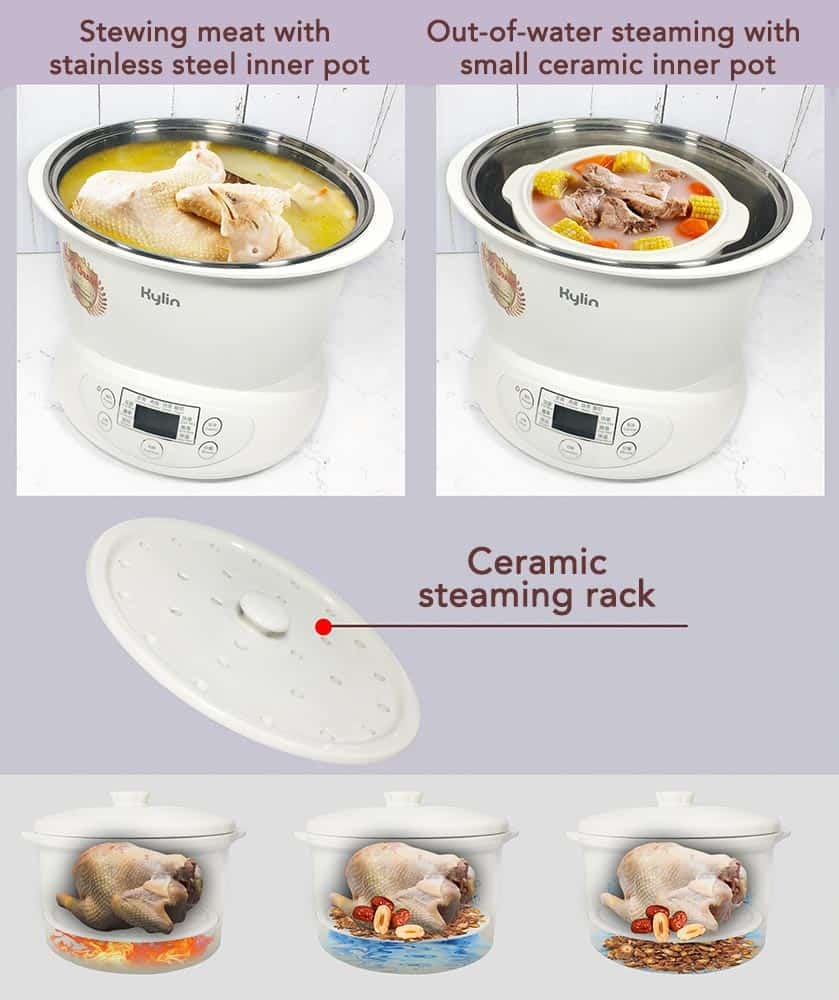 Kylin 2.2L Multi-Stew Electric Cooker