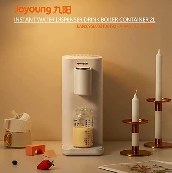 Joyoung instant water dispenser placed on kitchen countertop