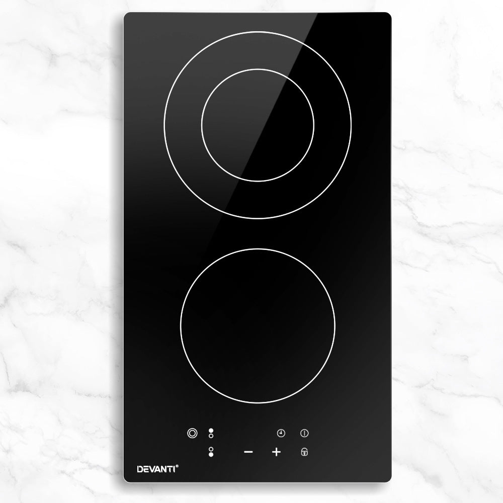 Devanti ceramic cooktop in a modern kitchen setting