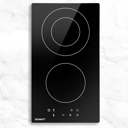 Devanti ceramic cooktop in a modern kitchen setting