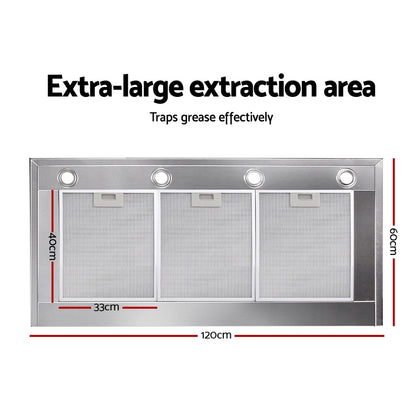 Washable 5-layer aluminium filters designed to trap grease and maintain clean airflow in commercial kitchens.