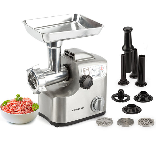 Durable die-cast metal hopper of EuroChef MG850