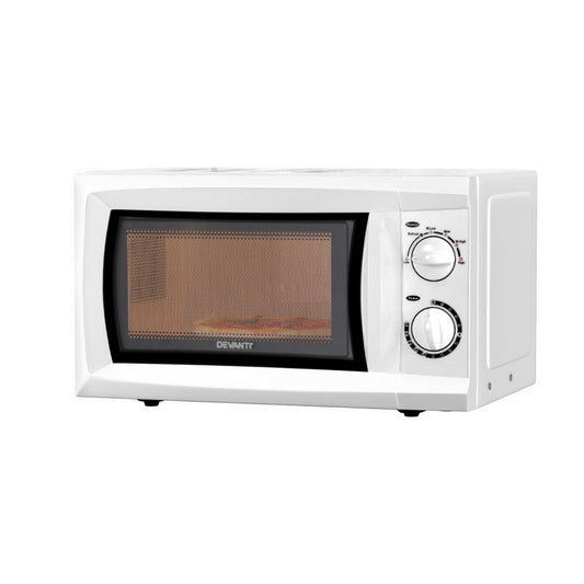 Interior of Devanti 20L microwave