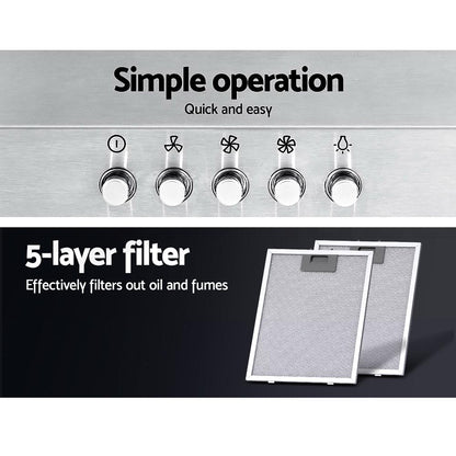 Detailed shot showing the 3-speed rocker button control for adjustable suction levels