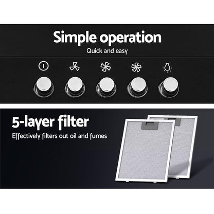 User-friendly 3-speed rocker switches to control the powerful suction settings.