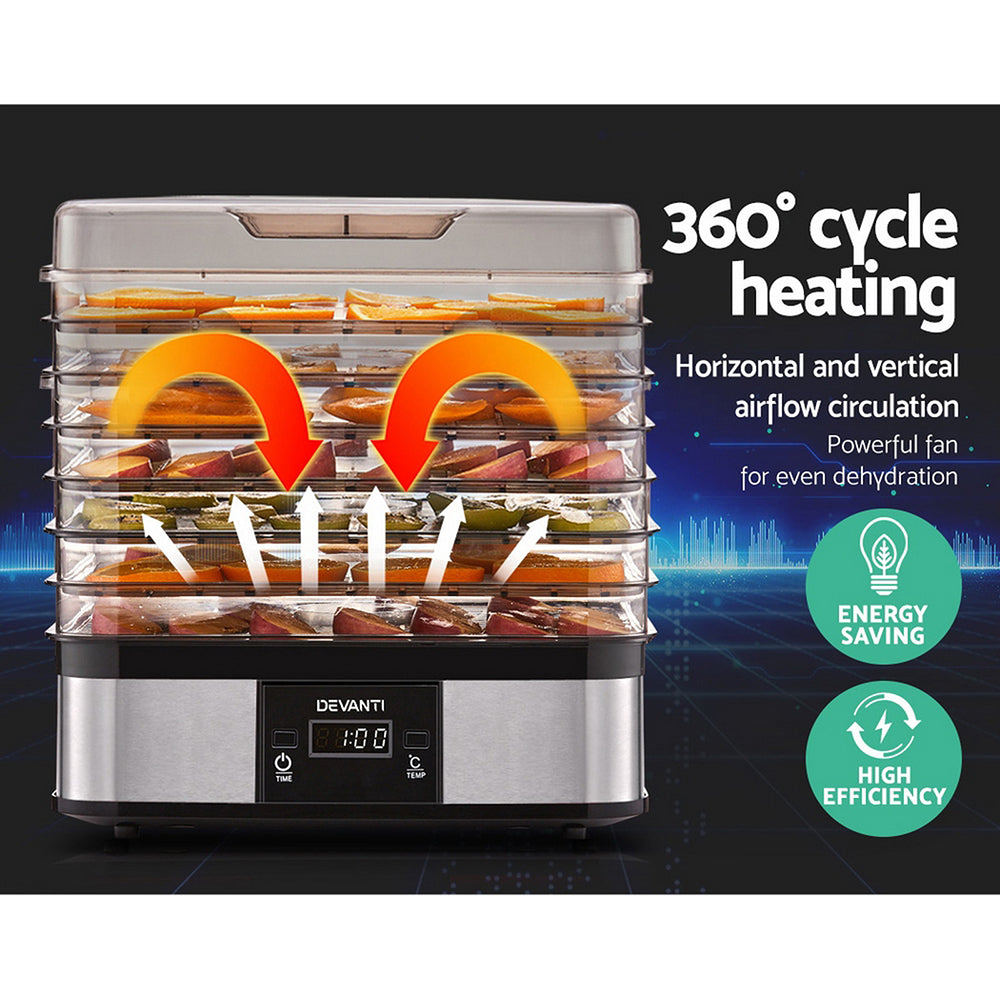 Side angle highlighting the durable stainless steel housing and ventilation design.