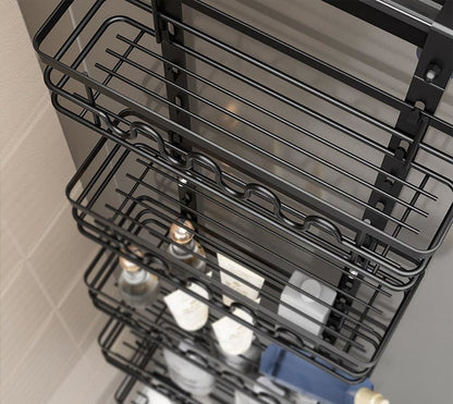 4 Tier Over Door Pantry Storage Rack