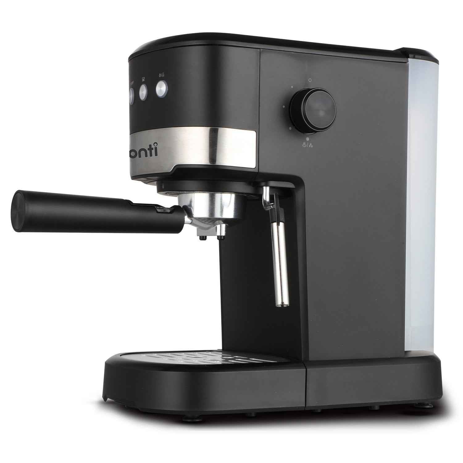 Pronti CM-850D Coffee Machine 20 Bar Espresso Maker with Milk Frother and 1.25L Tank