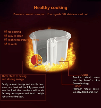 Kylin 2.2L Multi-Stew Electric Cooker