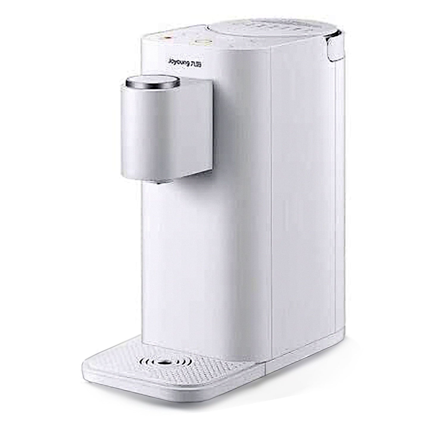 White water dispenser with brand logo on a white background
