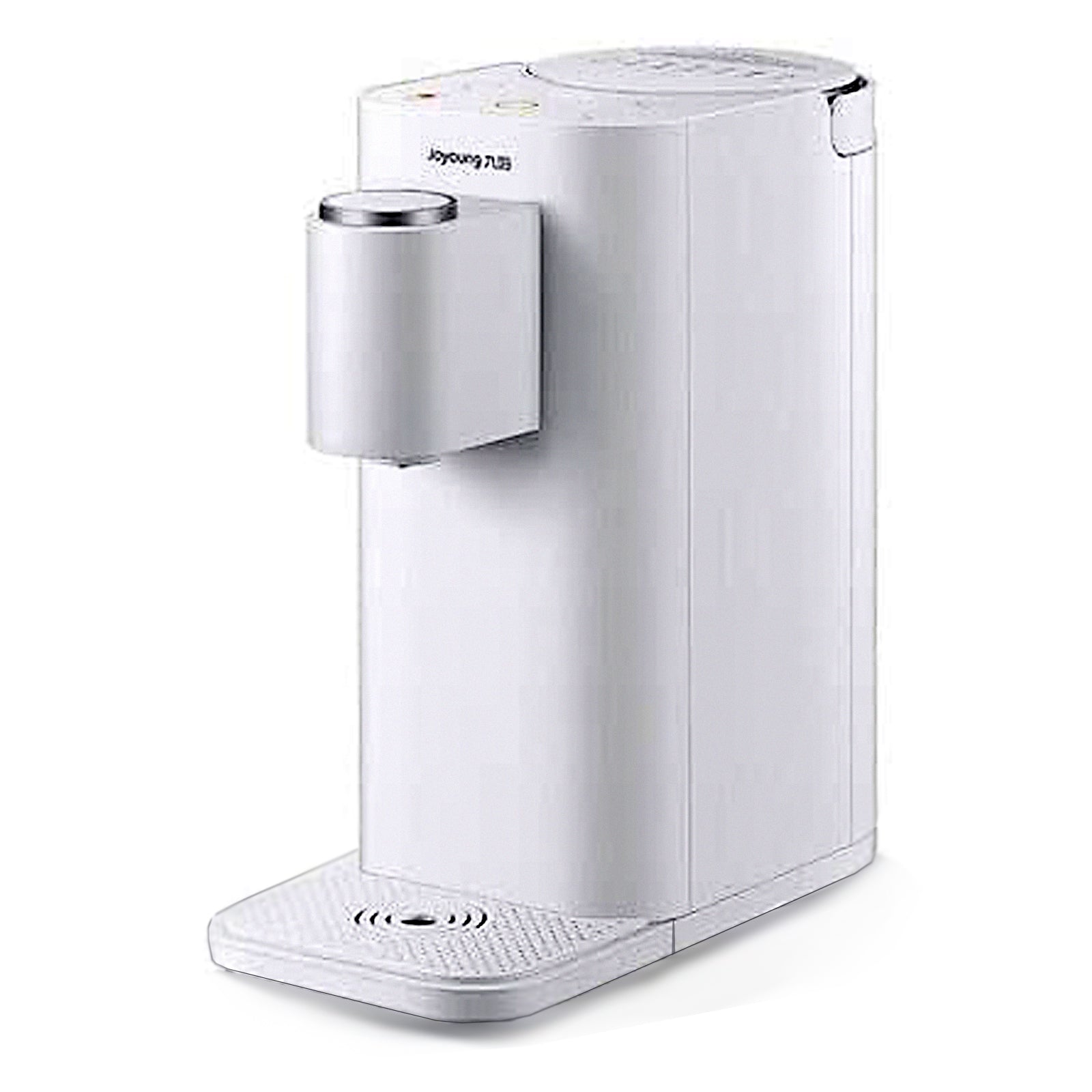 White water dispenser with brand logo on a white background
