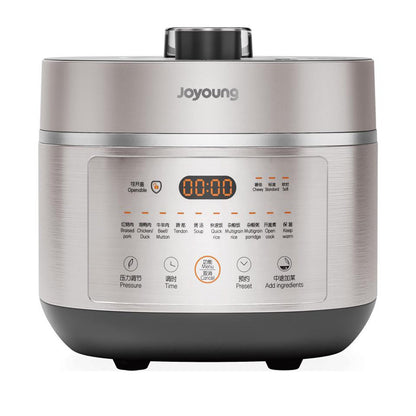 Joyoung pressure cooker on a white background